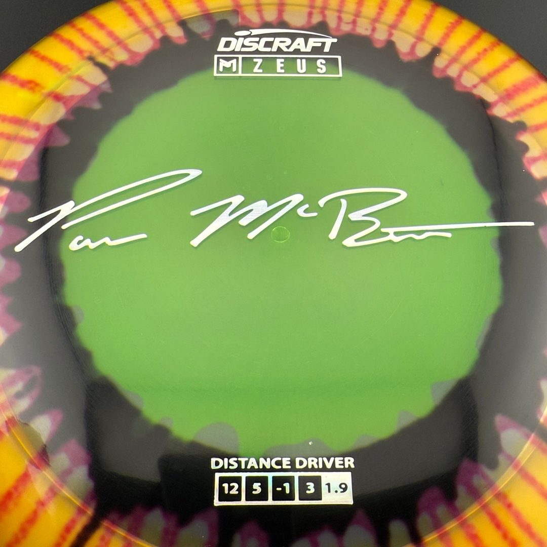 Fly Dye Z Zeus - Paul McBeth Discraft