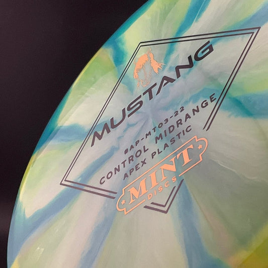 Swirly Apex Mustang - 2022 Run MINT Discs