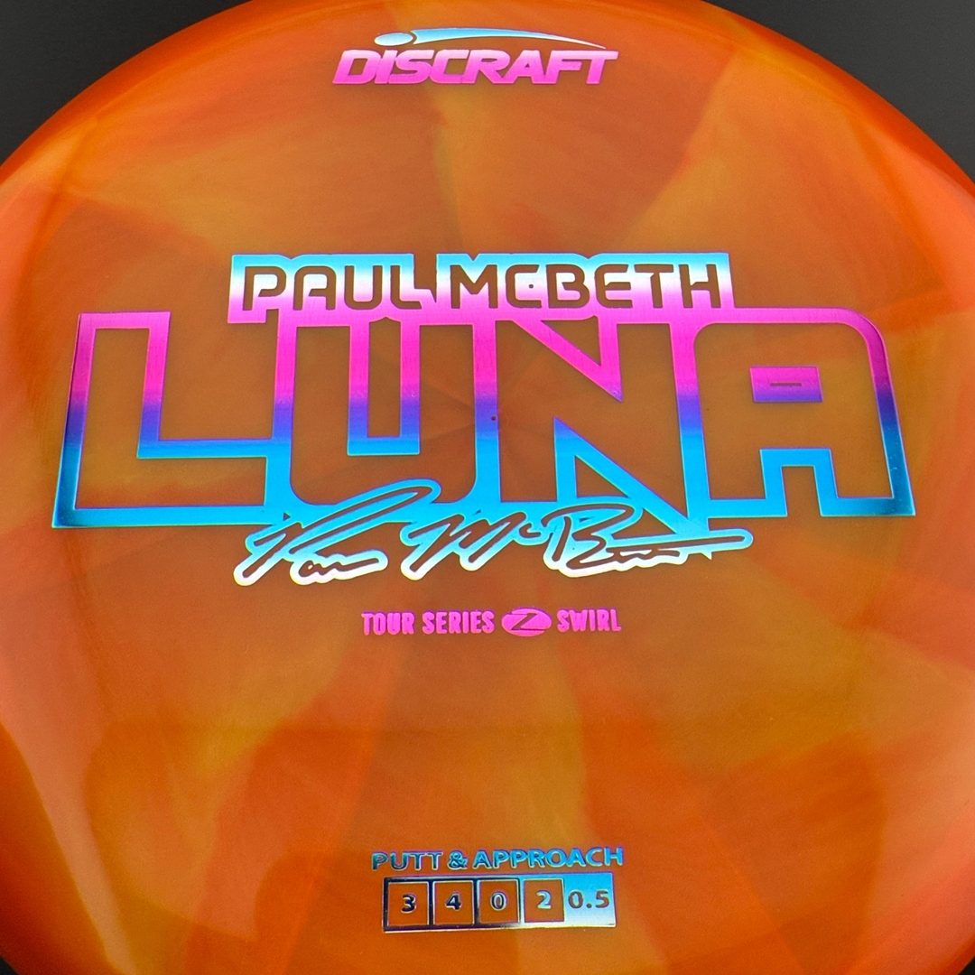 Z Swirl Luna - 2025 Paul McBeth Tour Series Discraft
