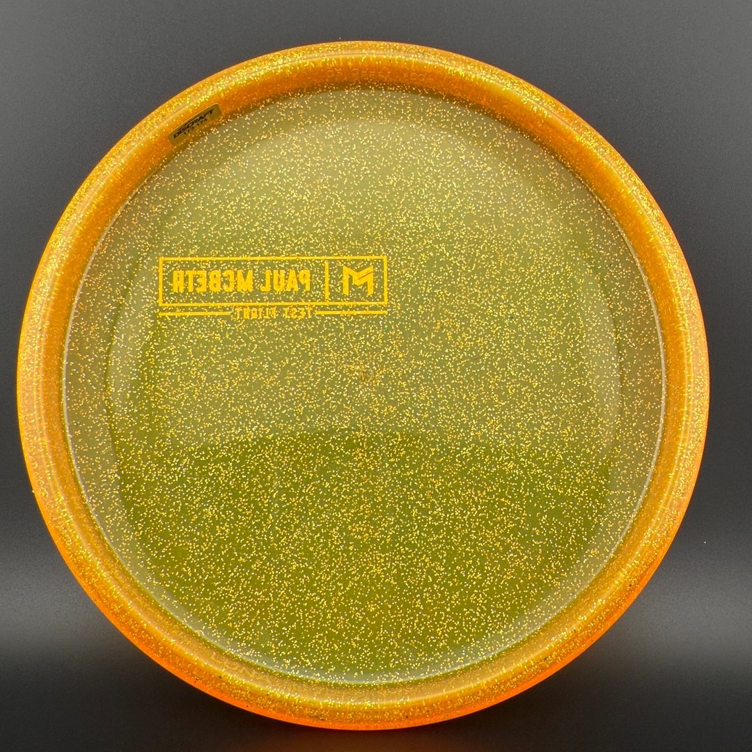 Z Sparkle Kratos Test Flight - Paul McBeth Discraft