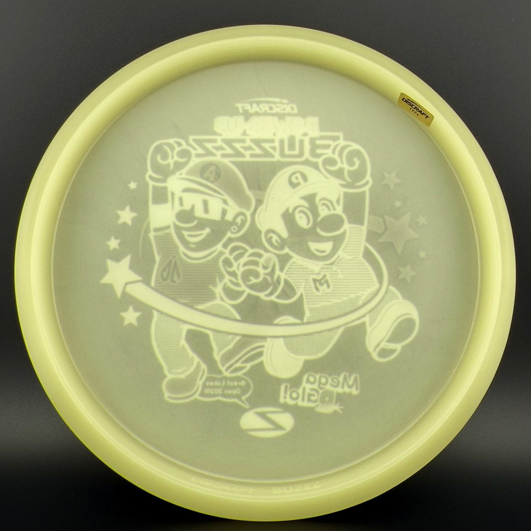 Mega Glo Buzzz - Power-Up - Paul McBeth & Anthony Barela Collab Discraft