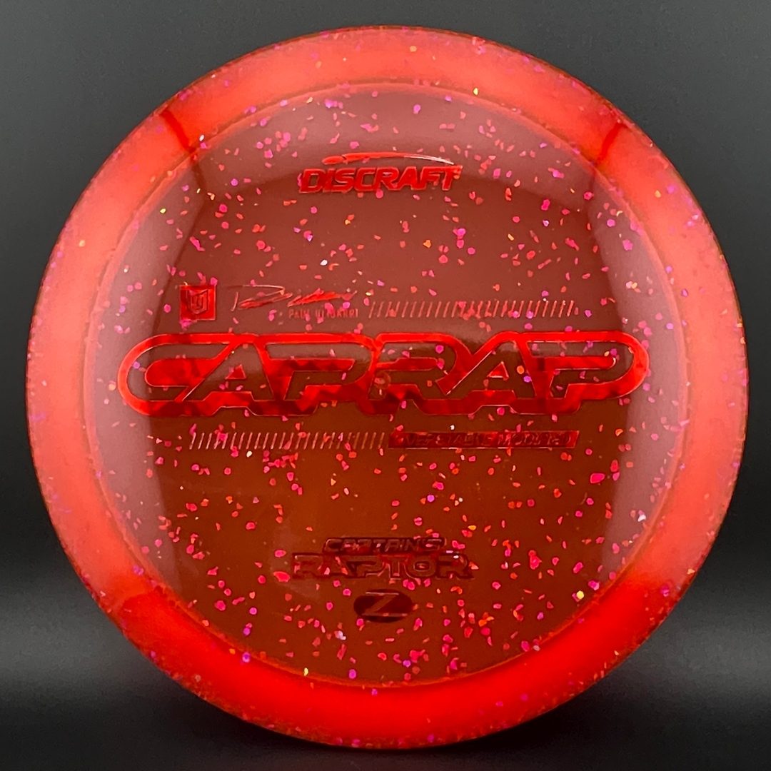 Confetti Z Captain's Raptor - Paul Ulibarri 2026 Discraft