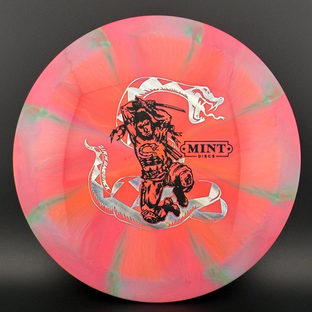Swirly Apex Diamondback - 2022 First Run - Super Mint Squad MINT Discs
