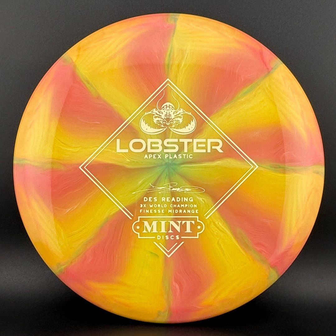 Apex Swirl Lobster - 4th Run - Des Reading Edition MINT Discs
