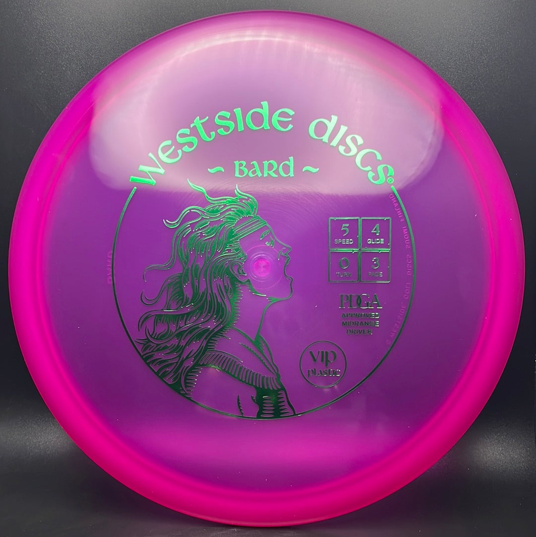 VIP Plastic Bard - Overstable Midrange Westside Discs