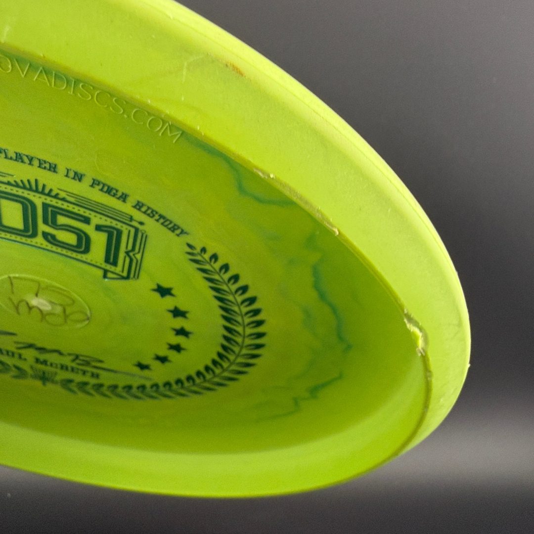 Galactic McPro Aviar - Paul McBeth USED 7/10 Rim Divots Innova