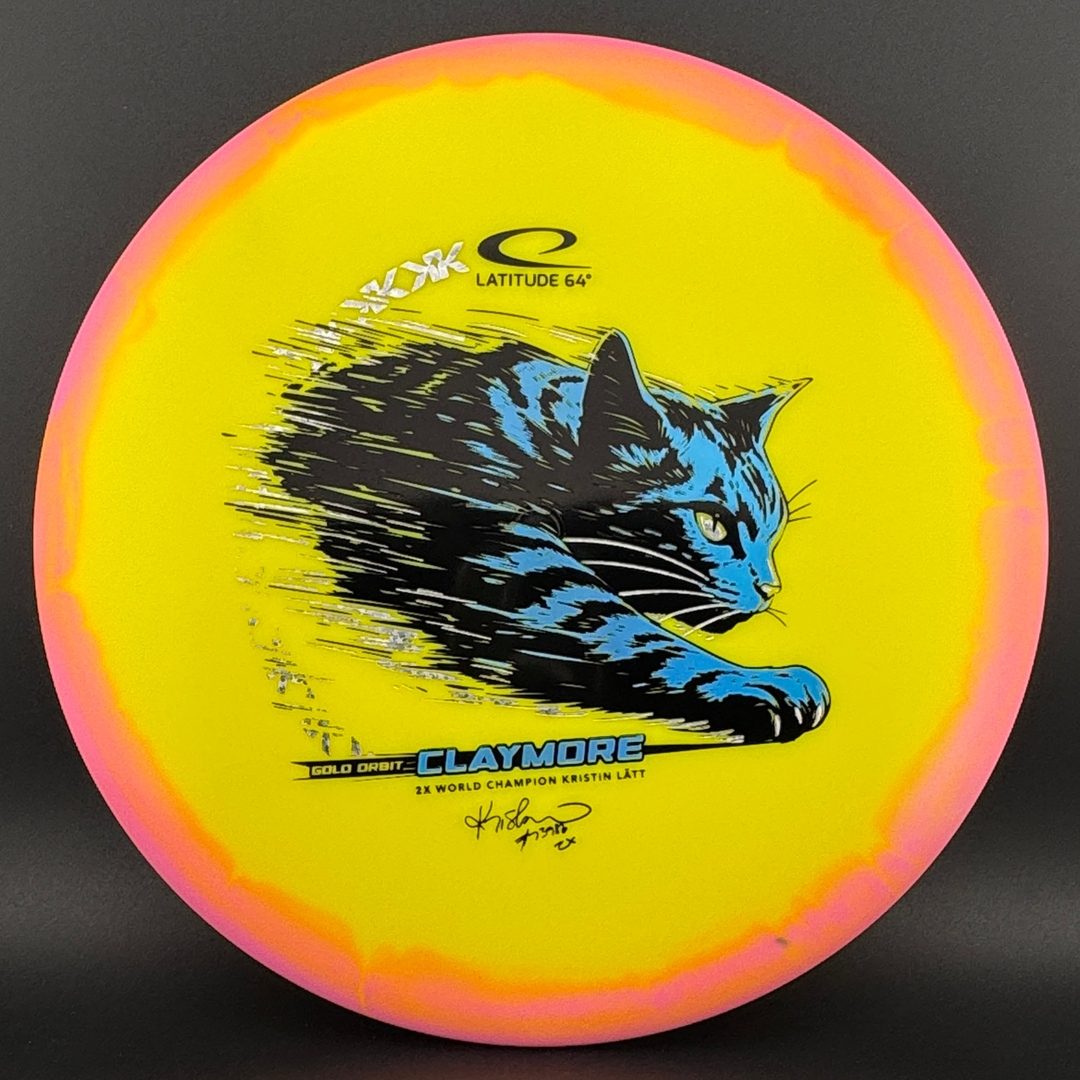 Gold Orbit Claymore - Kristin Latt 2026 Team Series Latitude 64