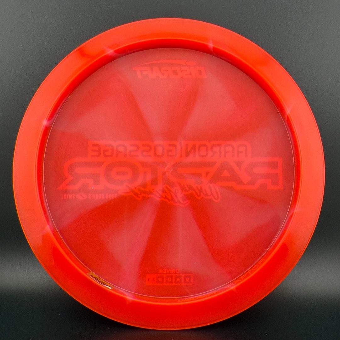 Z Swirl Raptor - Aaron Gossage 2025 Tour Series Discraft