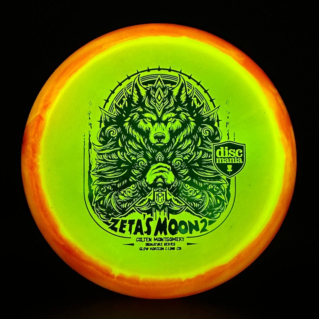 Glow Horizon C-Line CD1 - Zeta's Moon Colten Montgomery Sig Series Discmania