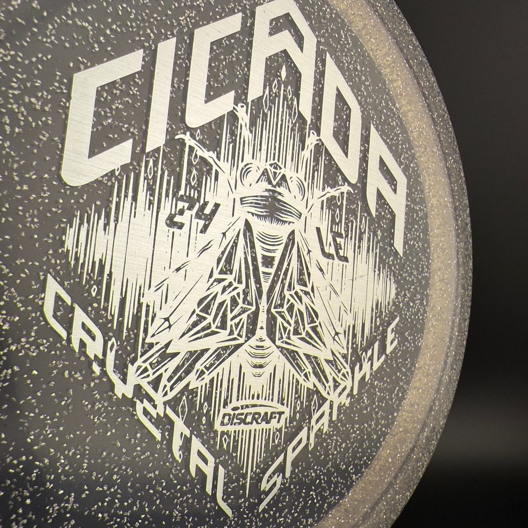 CryZtal Sparkle Cicada - Ledgestone 2024 Discraft