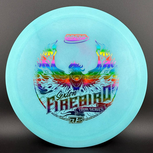 2020 Glow Champion Firebird - Blue Pink/Rainbow Foil - Nate Sexton TS Innova