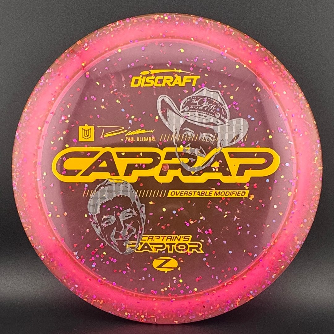 Confetti Z Captain's Raptor - Victory Edition Paul Ulibarri 2026 Discraft