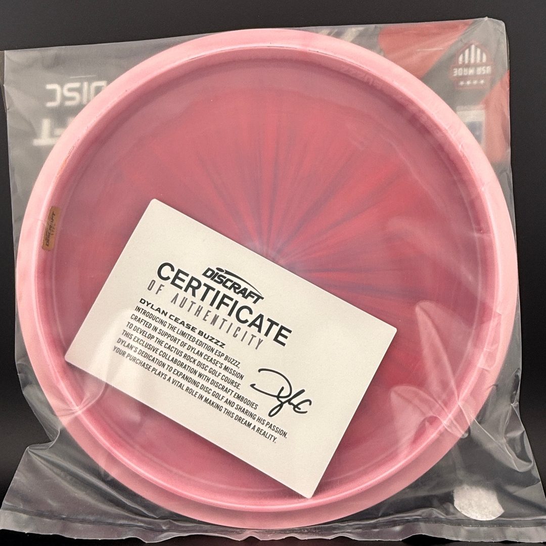 Swirl ESP Buzzz - Autographed 2024 Dylan Cease Discraft