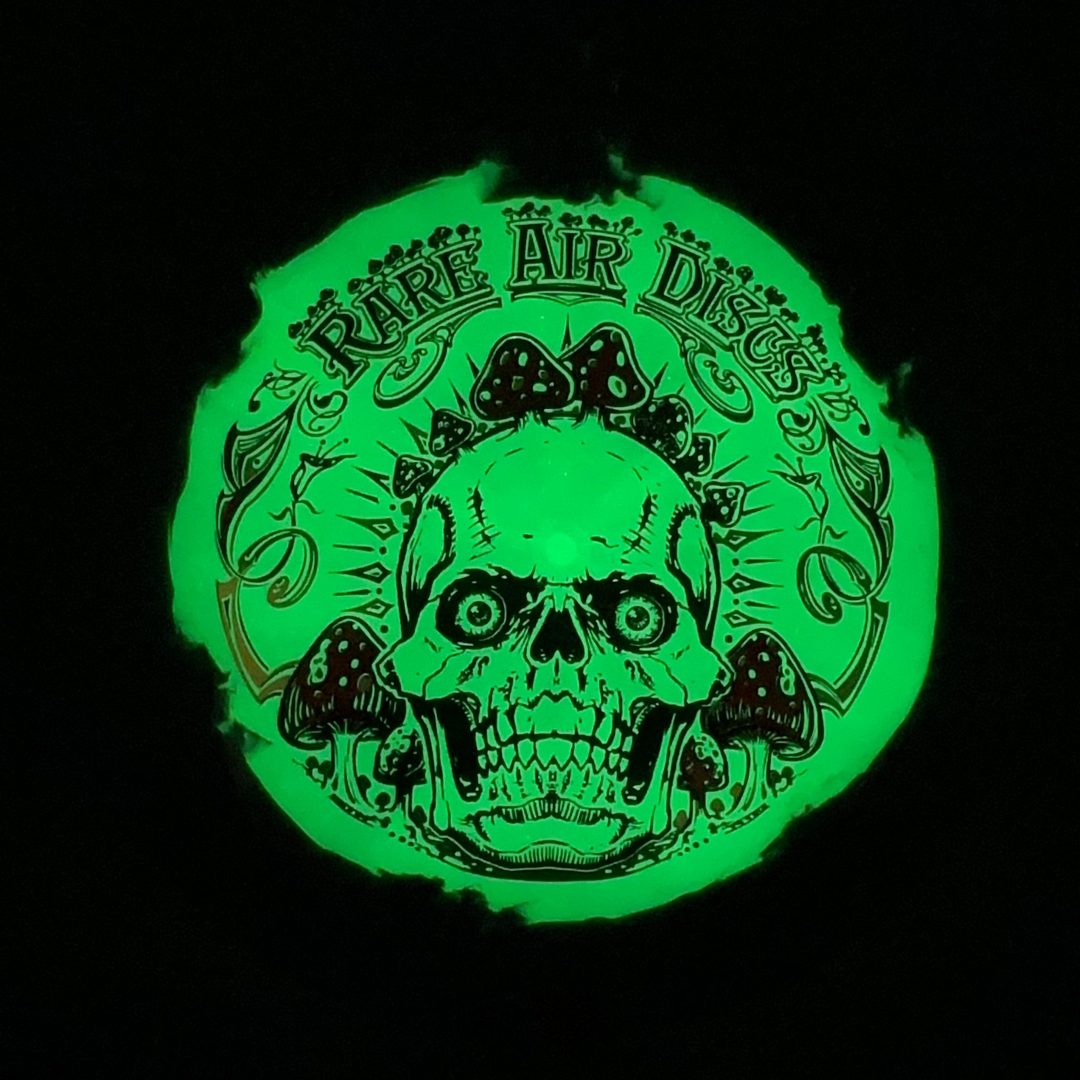 Glow Retina Chemtrail -Crushin' Amanitas by Manny Trujillo Doomsday Discs