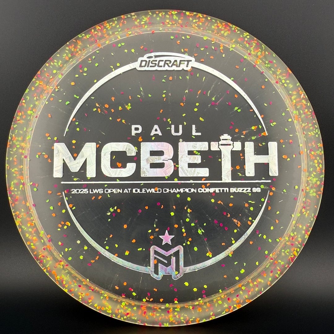 Confetti Z Buzzz SS - Paul McBeth 2025 LWS Open Discraft