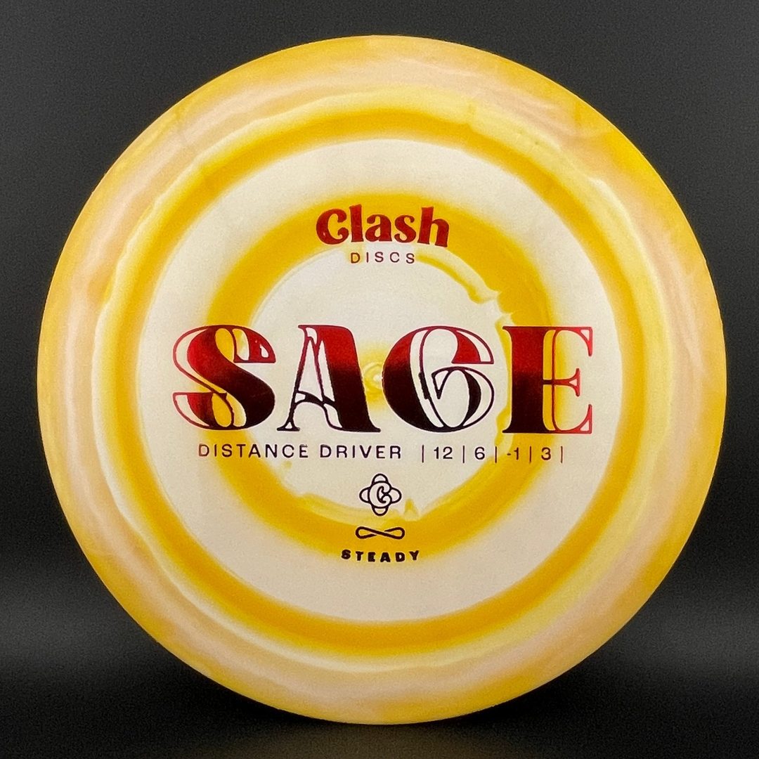Steady Ring Sage - First Run Clash Discs