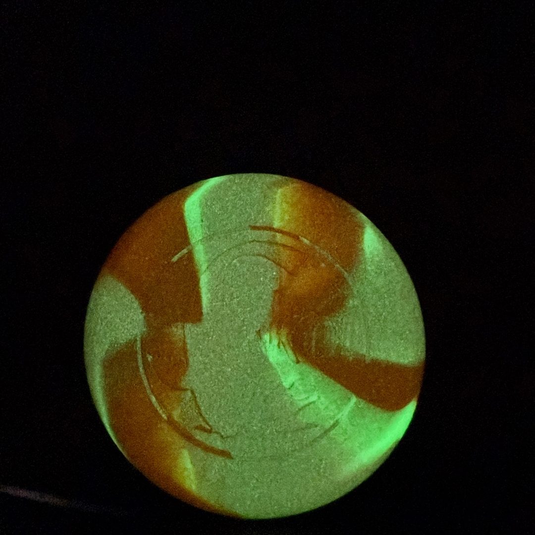 glO-G Mini Koi - 6" Rubber Mini Disc! Elevation