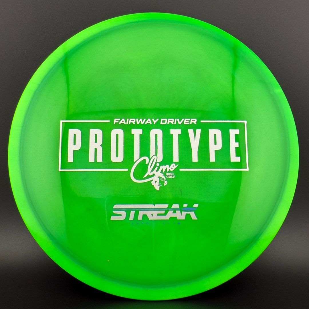 Signature Line Streak - Prototype Climo Disc Golf