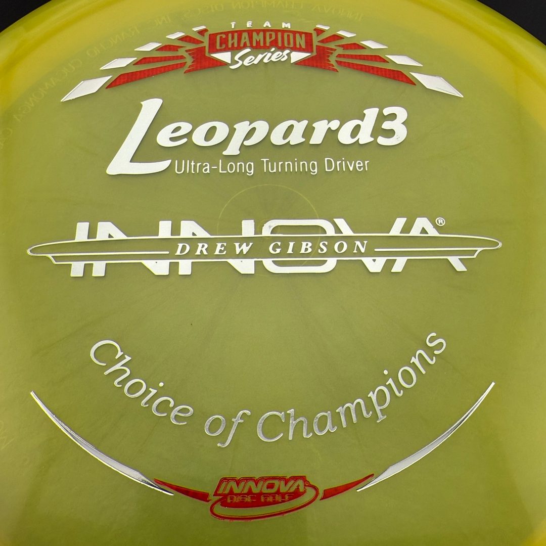 Luster Champion Leopard3 - 2019 Team Champion Jumpman *Gibson Stash* Innova