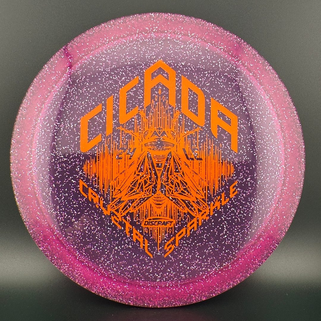 CryZtal Sparkle Cicada - Ledgestone 2024 Discraft