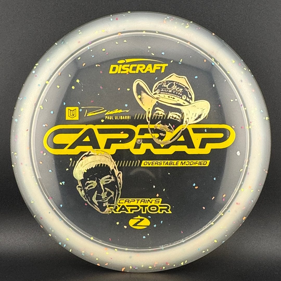 Confetti Z Captain's Raptor - Victory Edition Paul Ulibarri 2026 Discraft