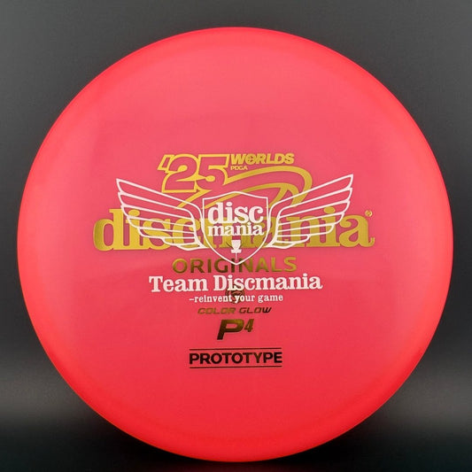 Color Glow C-Line P4 - Prototype - Team Discmania Discmania