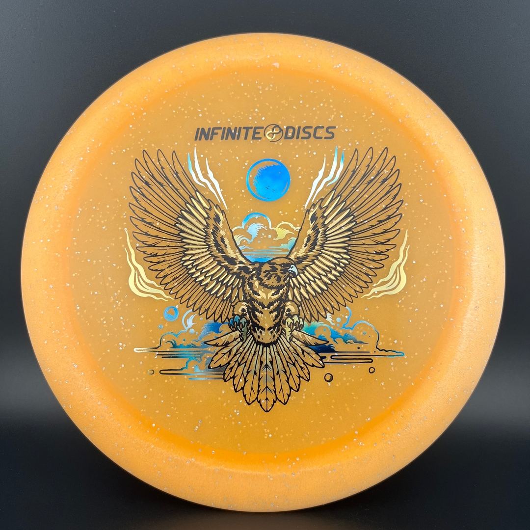 Metal Flake Glow C-Blend Emperor - Eagle - Triple Foil Infinite Discs