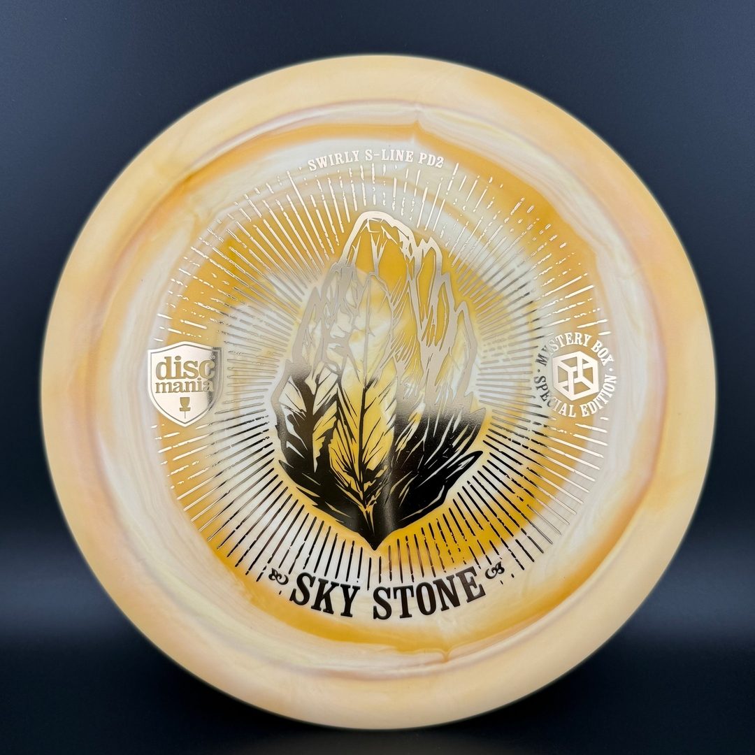 Swirly S-line PD2 First Run - Manianite "Sky Stone" MB '23 Discmania