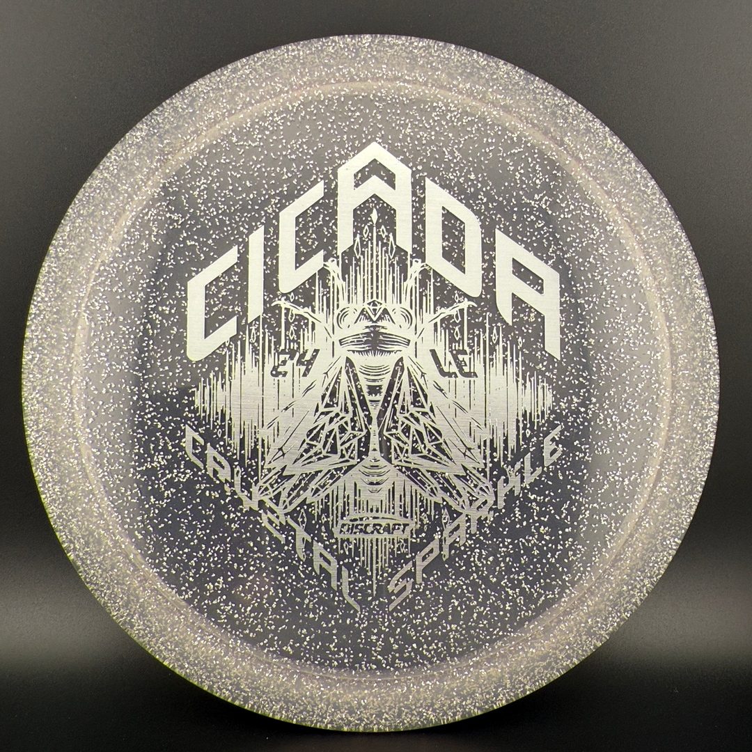 CryZtal Sparkle Cicada - Ledgestone 2024 Discraft