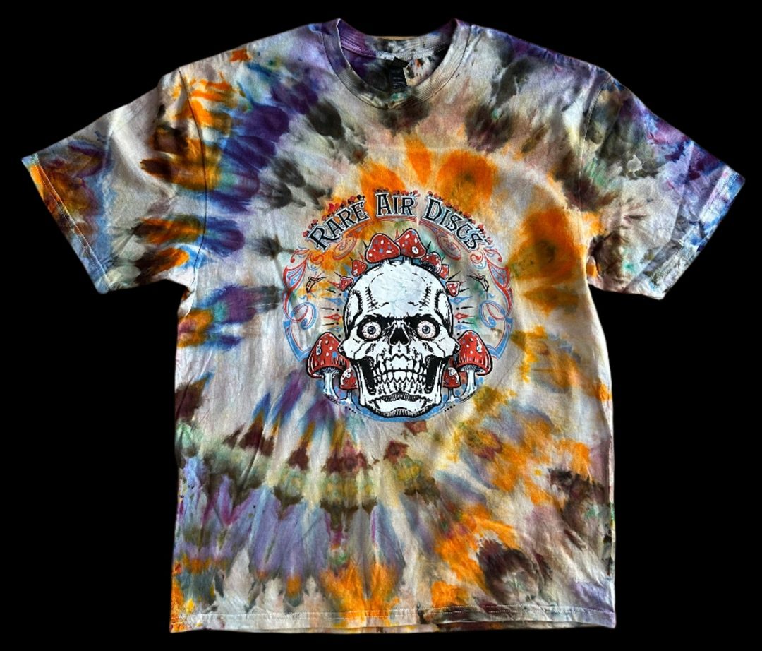 Crushin' Amanitas Tie-Dye Shirt - Produced by Thunder Shout Rare Air Discs