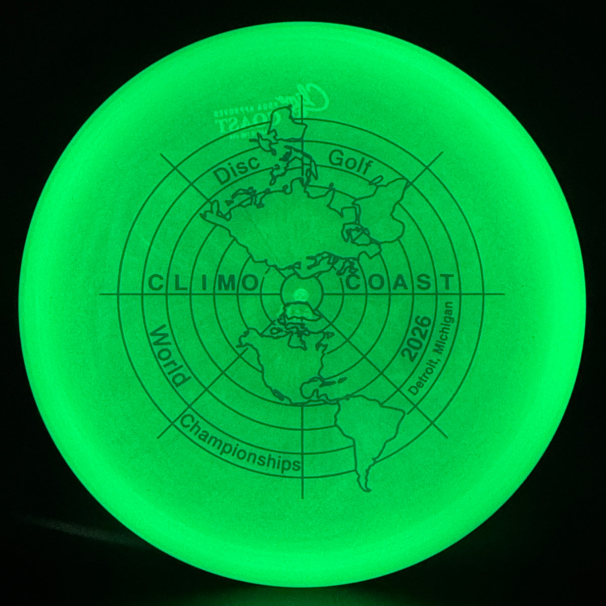 Color Glow Z Coast - Worlds 2026 Climo Disc Golf