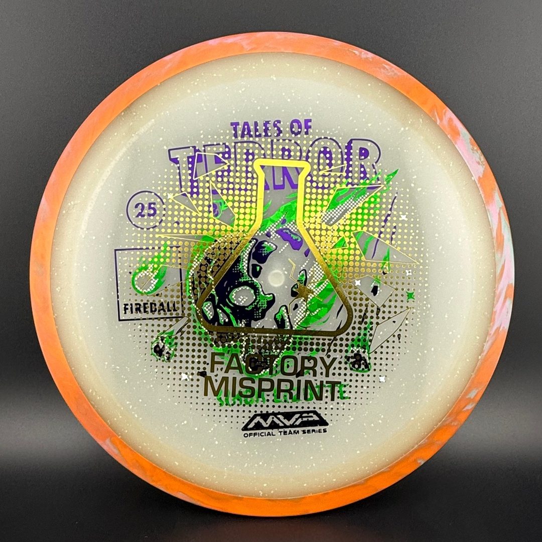 Particle Eclipse Fireball - "Fire Skulls" - Factory Misprint Axiom