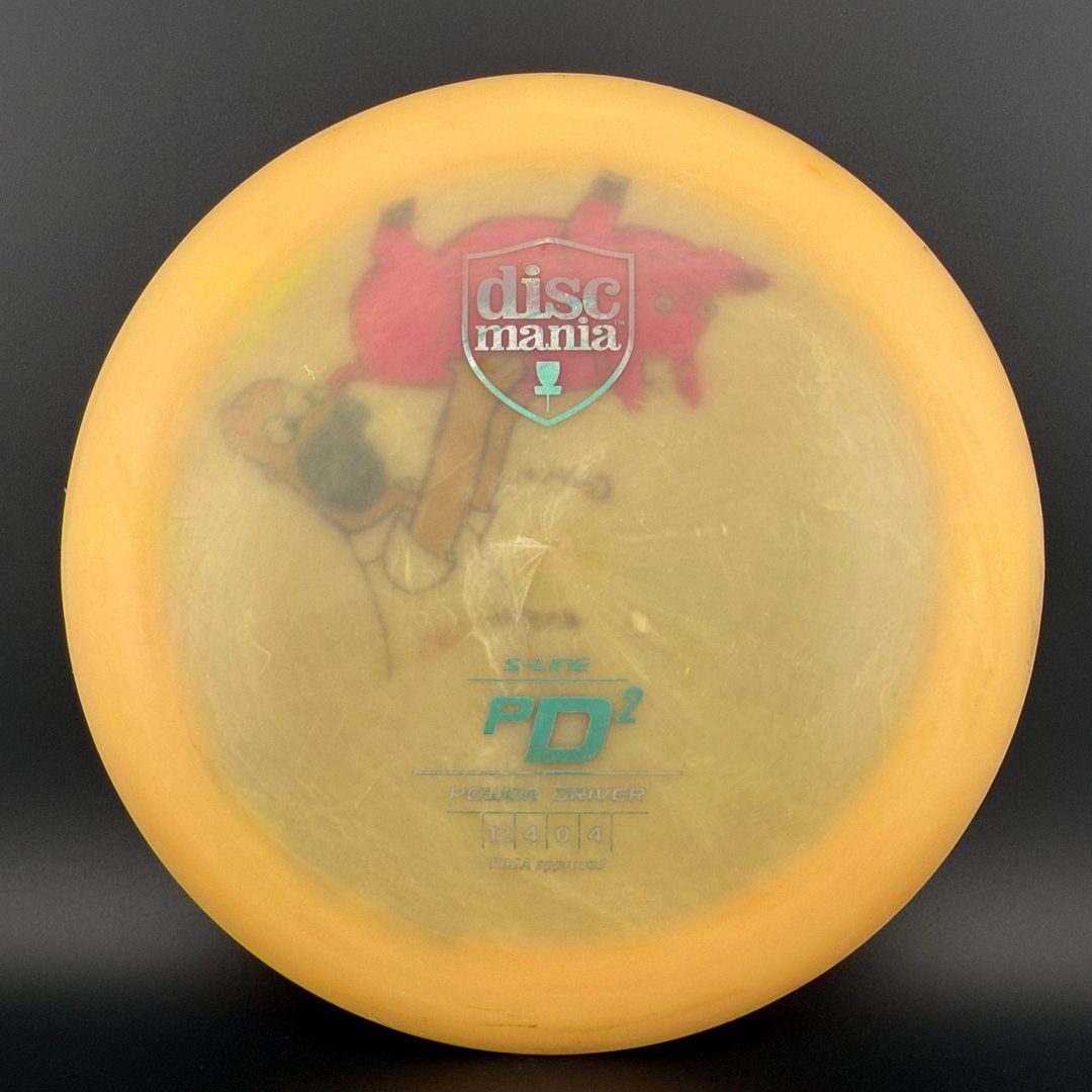 S-Line PD2 Penned - Kona Art Spider Pig - Transitional S/C-Line *Colten Stash Used* Discmania