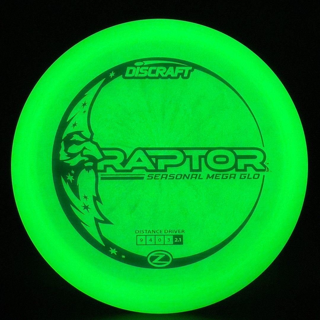 Mega Glo Raptor - Seasonal Glo Discraft
