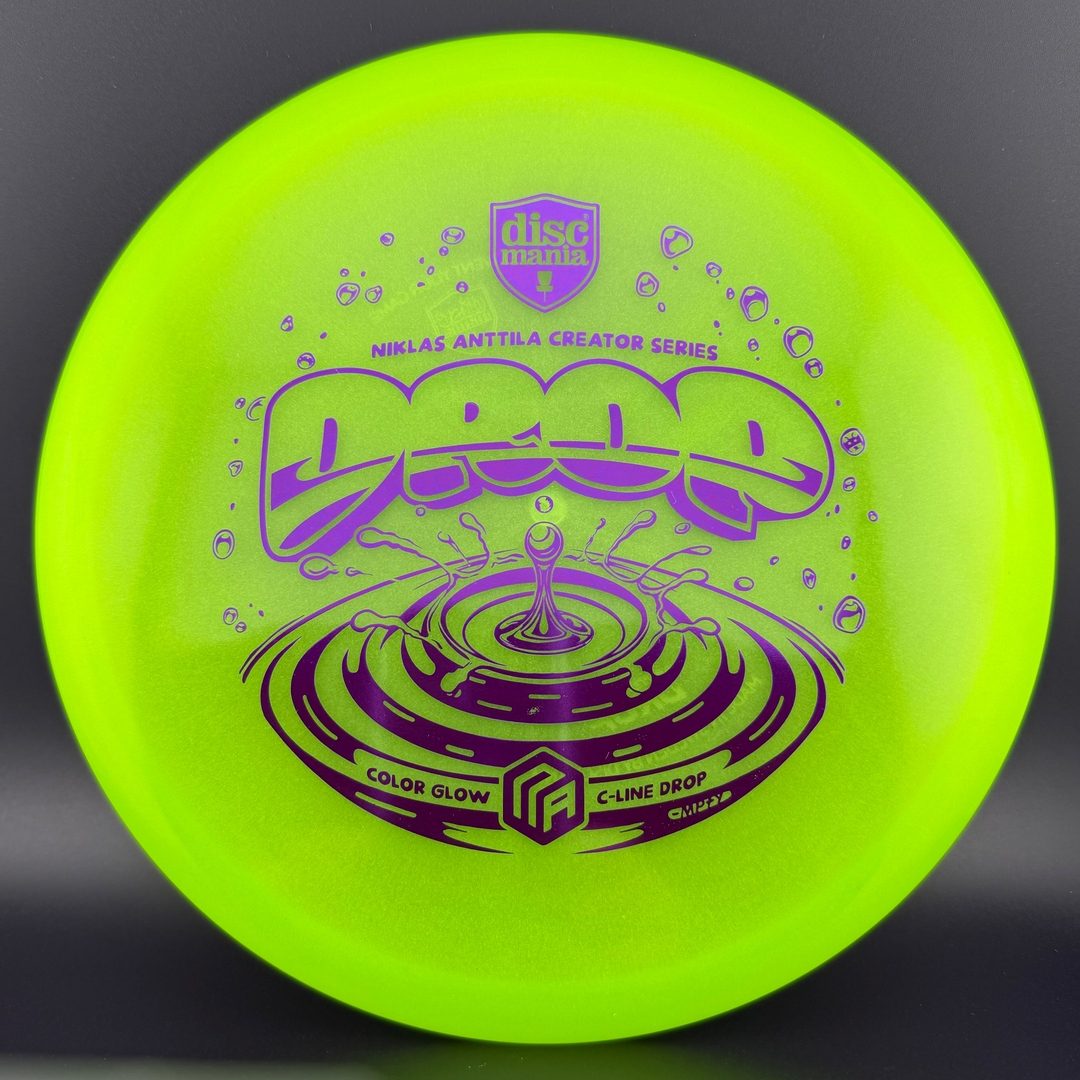 Color Glow C-Line Drop - Niklas Anttila Creator Series - Art by Manny Trujillo Discmania