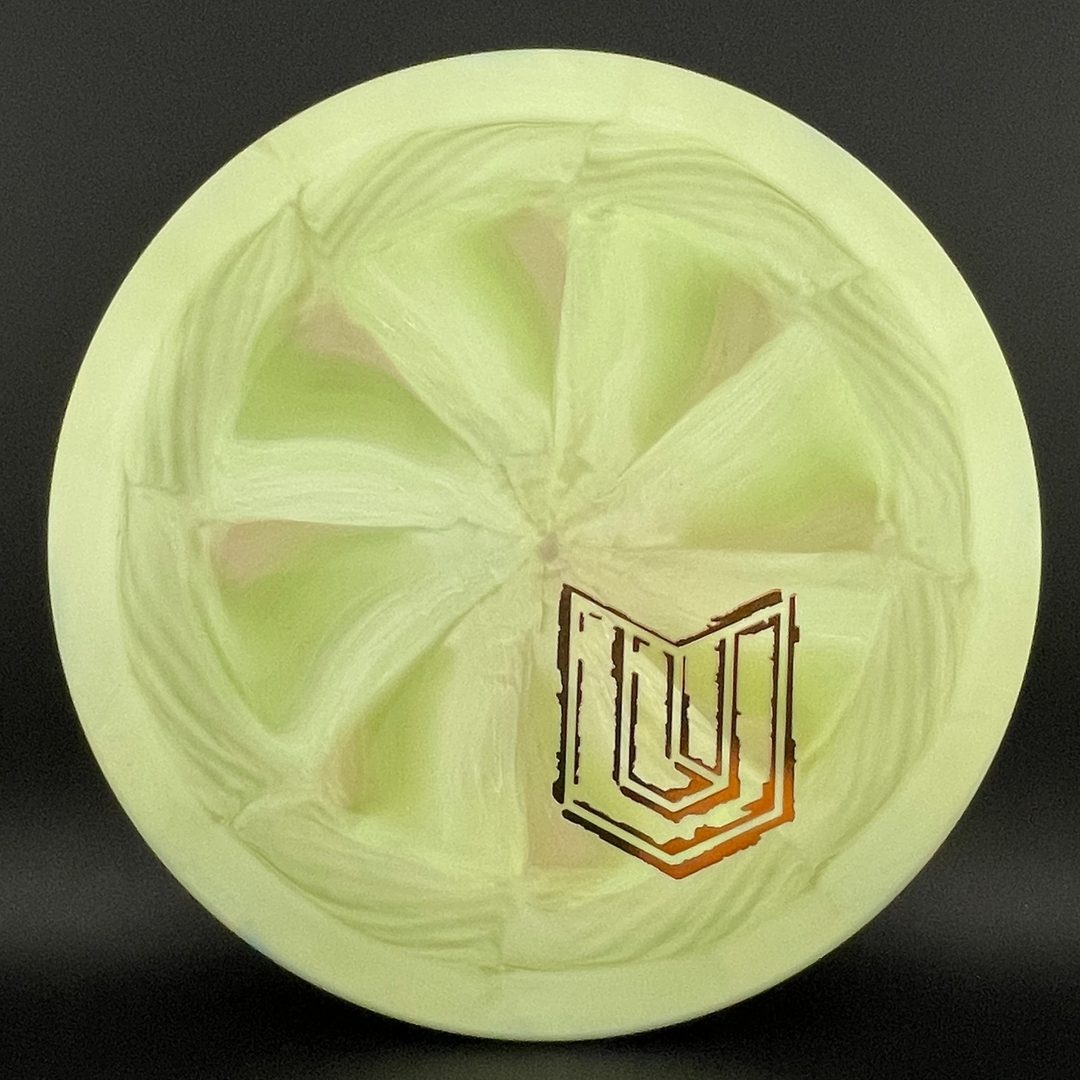 ESP Swirl Captain's Raptor - Mini Paul Ulibarri Stamp Discraft