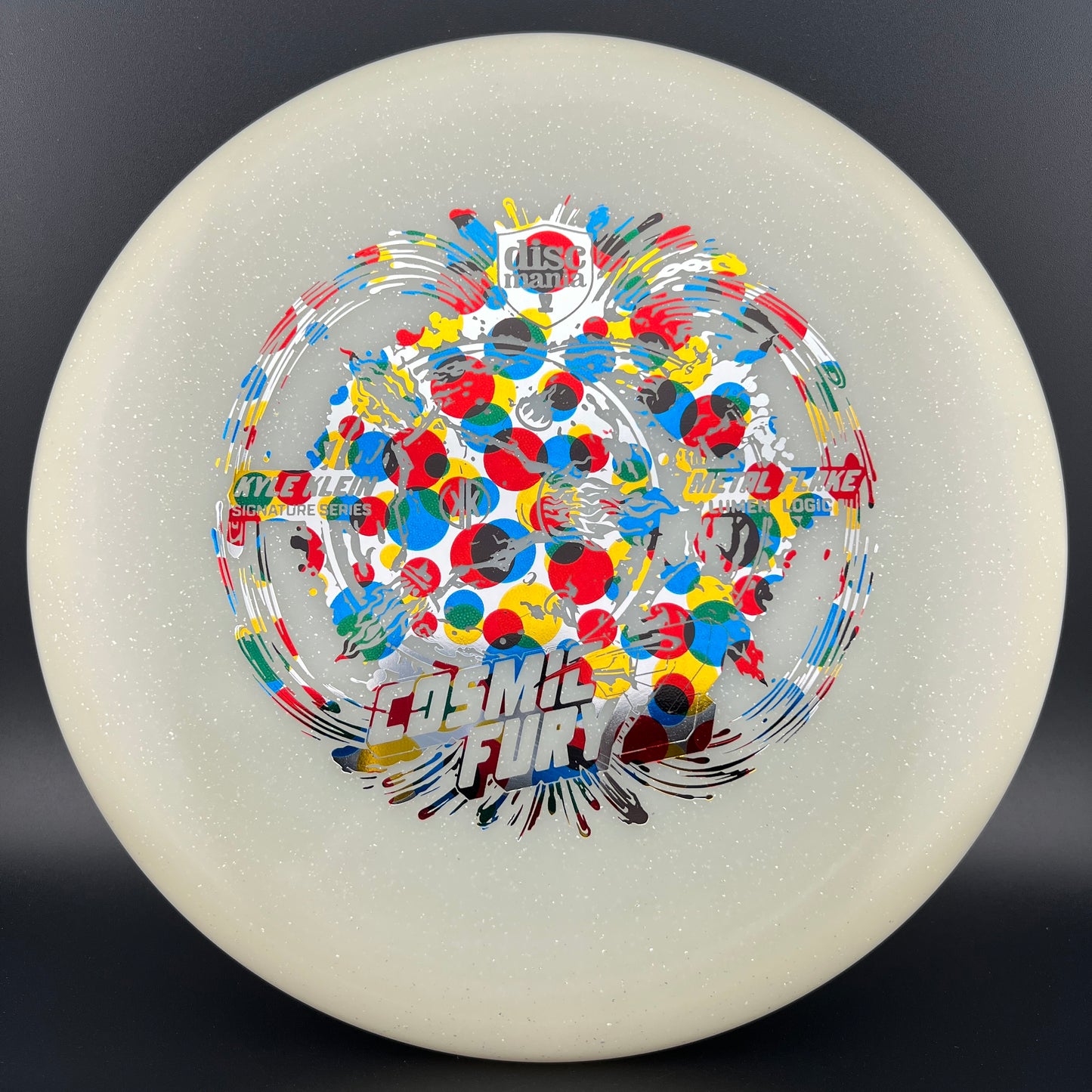 Metal Flake Lumen Logic - Cosmic Fury 2 Kyle Klein Sig Series Discmania