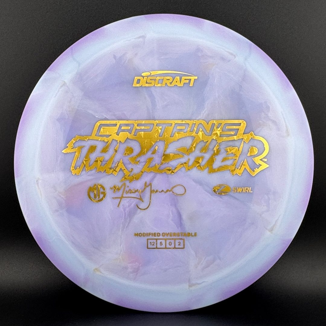 Swirly Z Captain's Thrasher - Missy Gannon 2026 Discraft