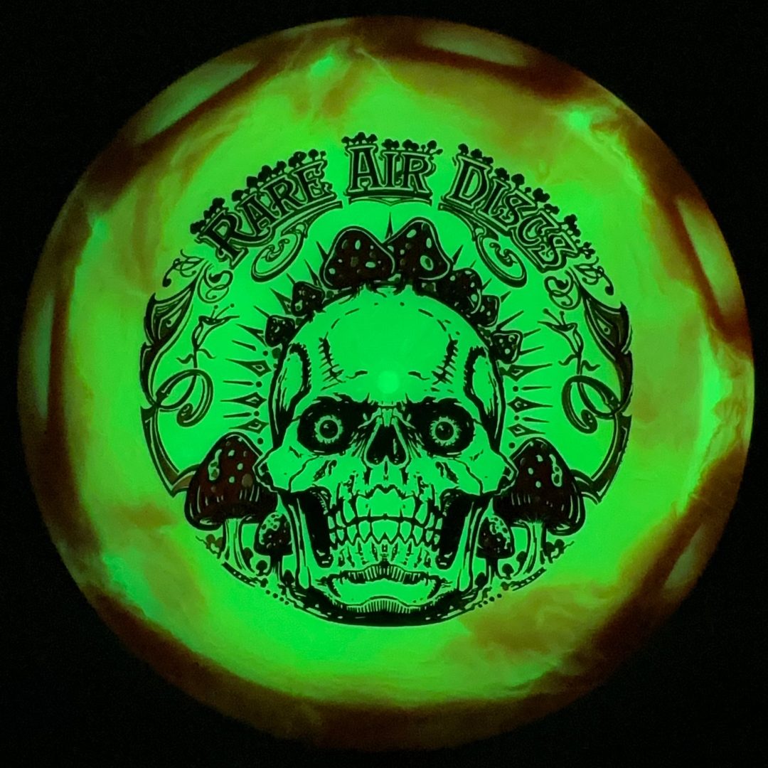 Glow Retina Chemtrail -Crushin' Amanitas by Manny Trujillo Doomsday Discs