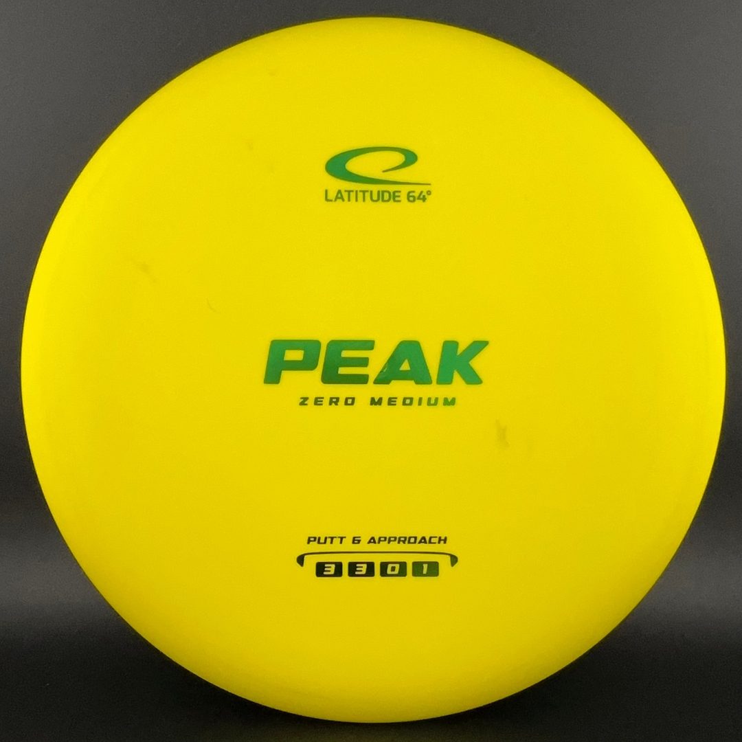 Zero Medium Peak - First Run Latitude 64