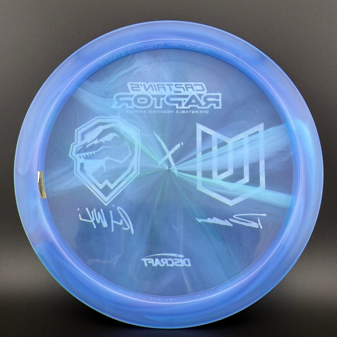 Z Swirl Captain's Raptor - Ulibarri x Wysocki Collab Edition Discraft