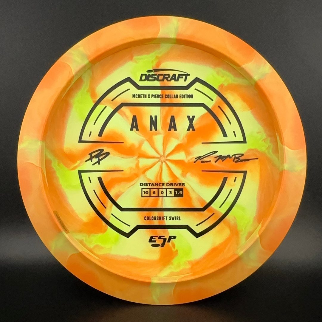 ESP Colorshift Swirl Anax - McBeth X Pierce Collab Edition Discraft