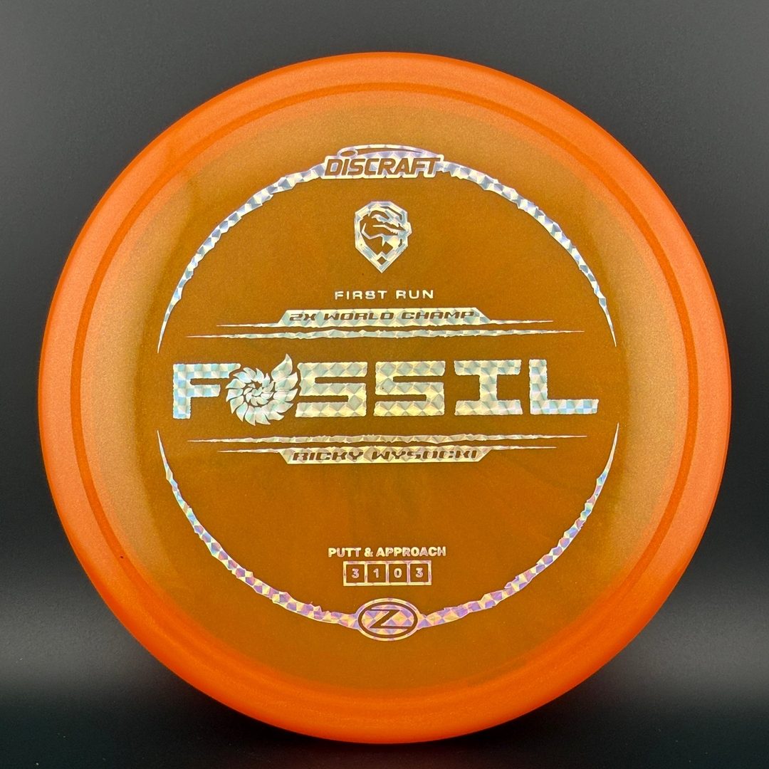 Colorshift Z Fossil - First Run - Ricky Wysocki Discraft