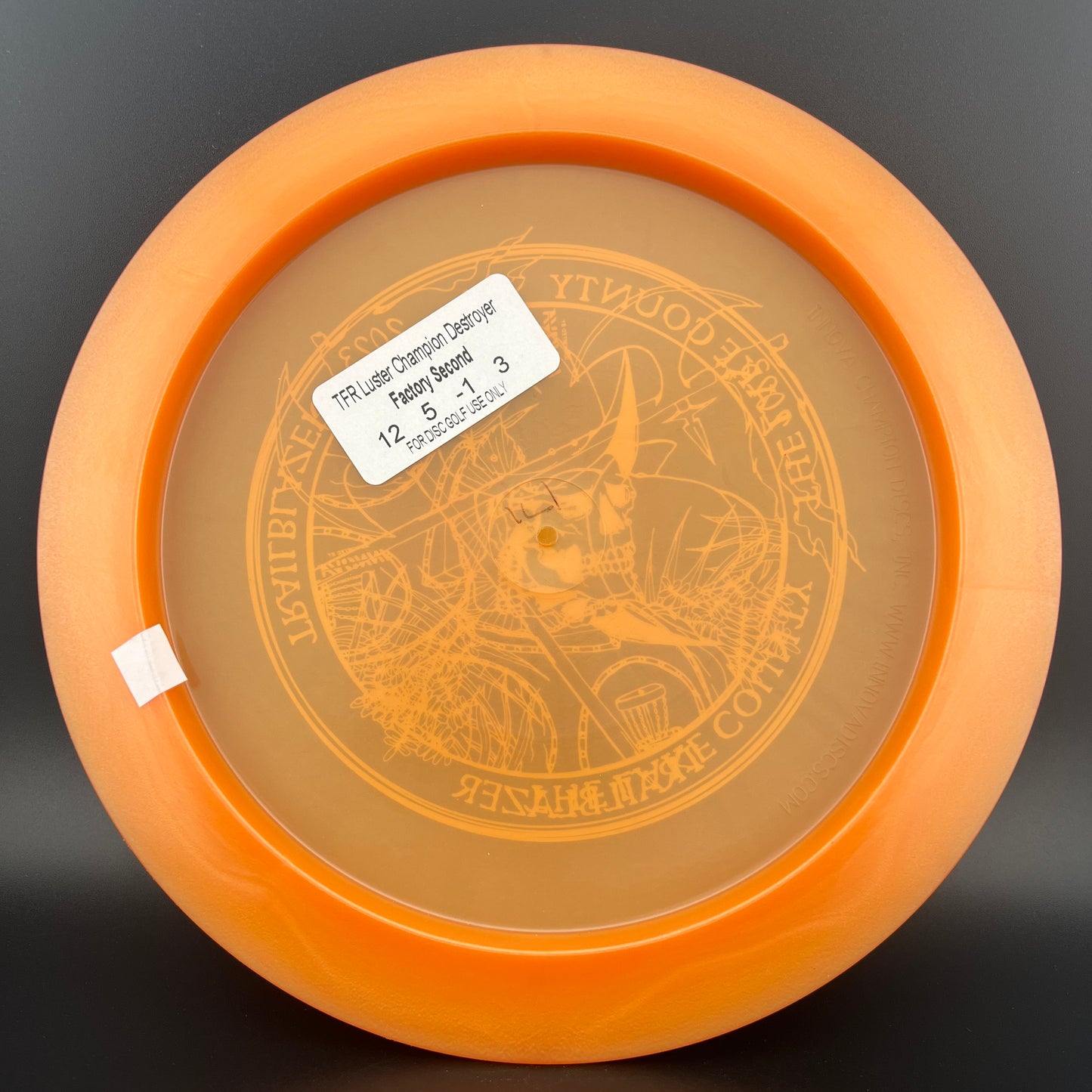 Luster Champion Destroyer - Tourney F2 Multi Stamp Innova