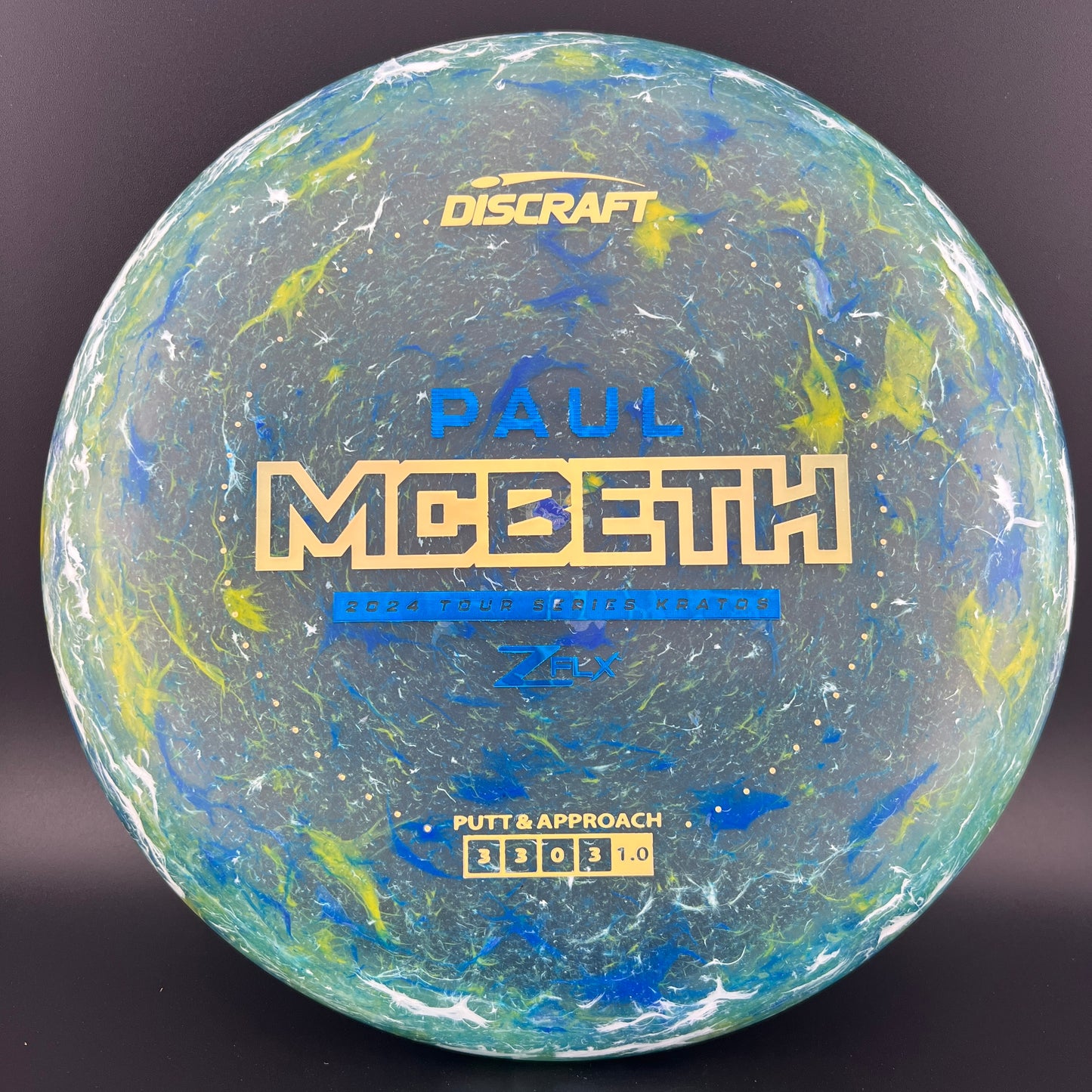 Jawbreaker Z FLX Kratos - 2024 Paul McBeth Tour Series Discraft