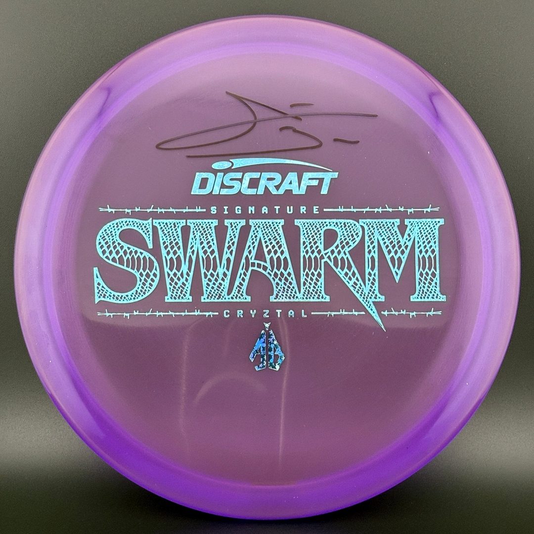CryZtal Swarm - Anthony Barela Autographed - Team Discraft Discraft