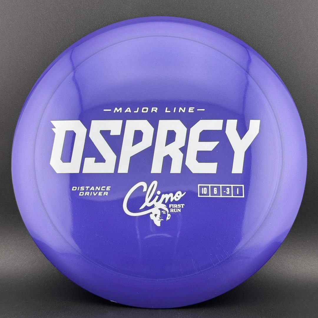 Major Line Osprey - First Run Climo Disc Golf