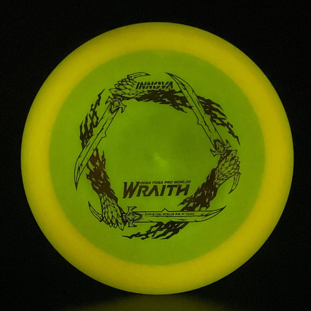 Color Glow Champion Wraith - 2024 PDGA Pro Worlds Innova