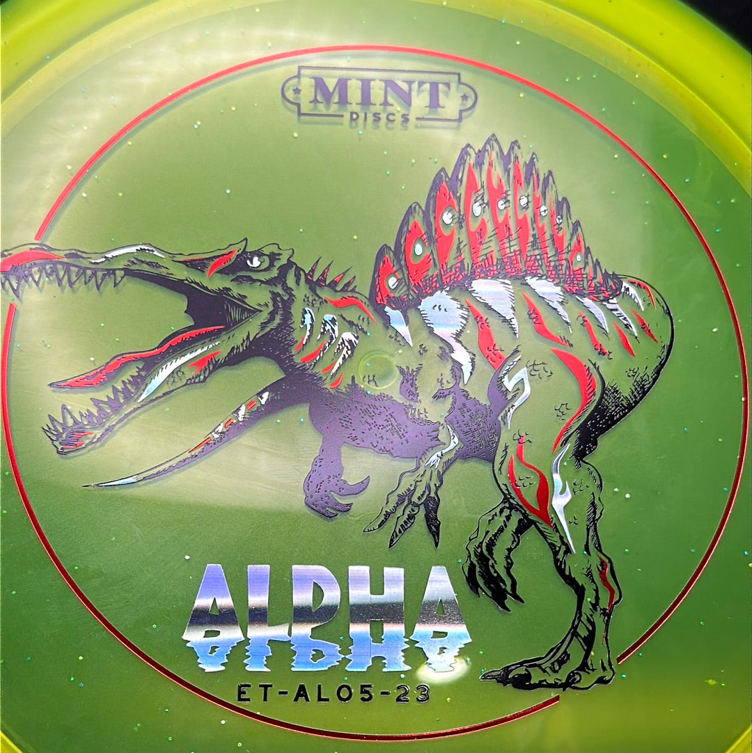 Eternal Alpha - Limited Spin-O-Saurus Stamp MINT Discs