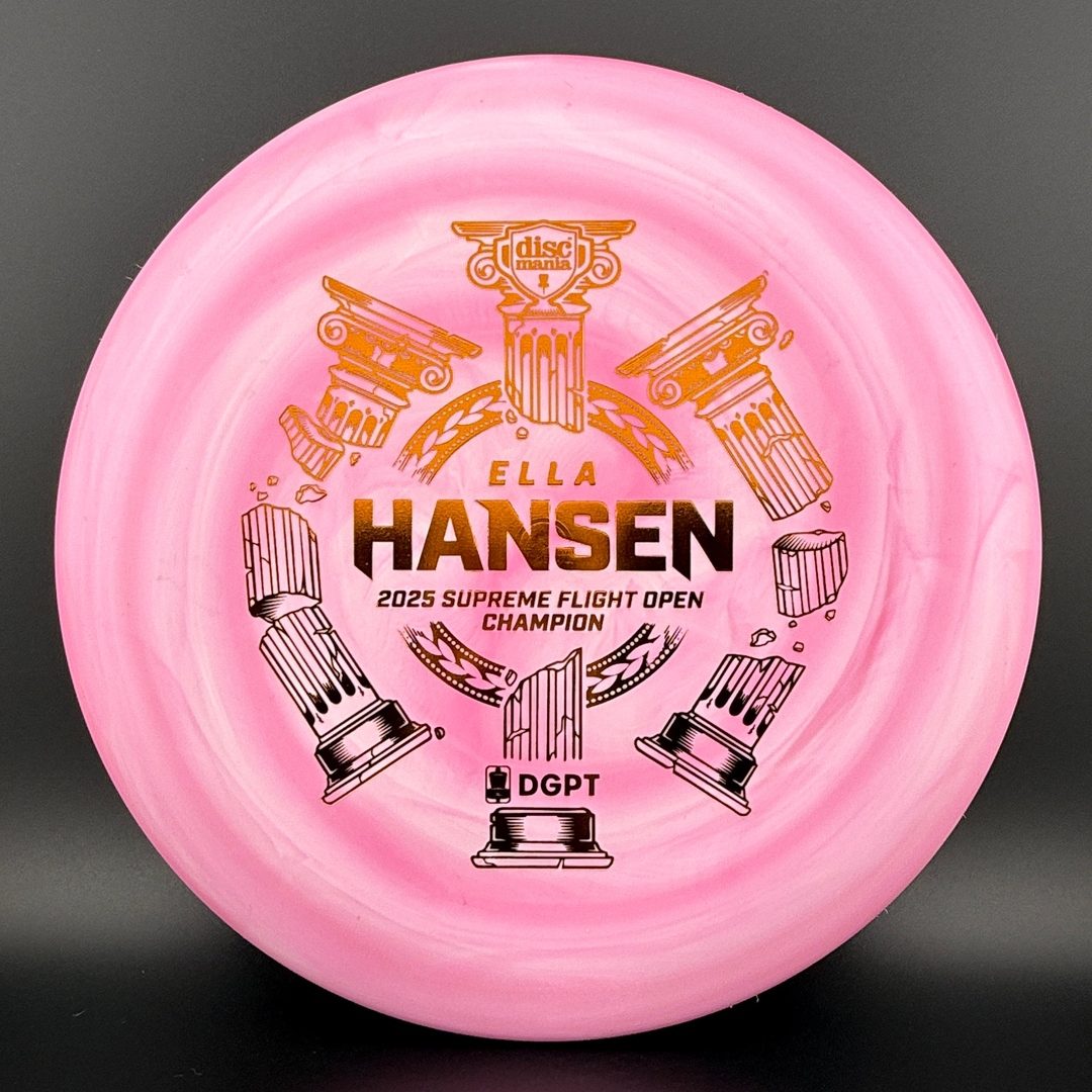 D-Line Swirl P2 Flex 2 - Ella Hansen 2025 Supreme Flight Open Discmania